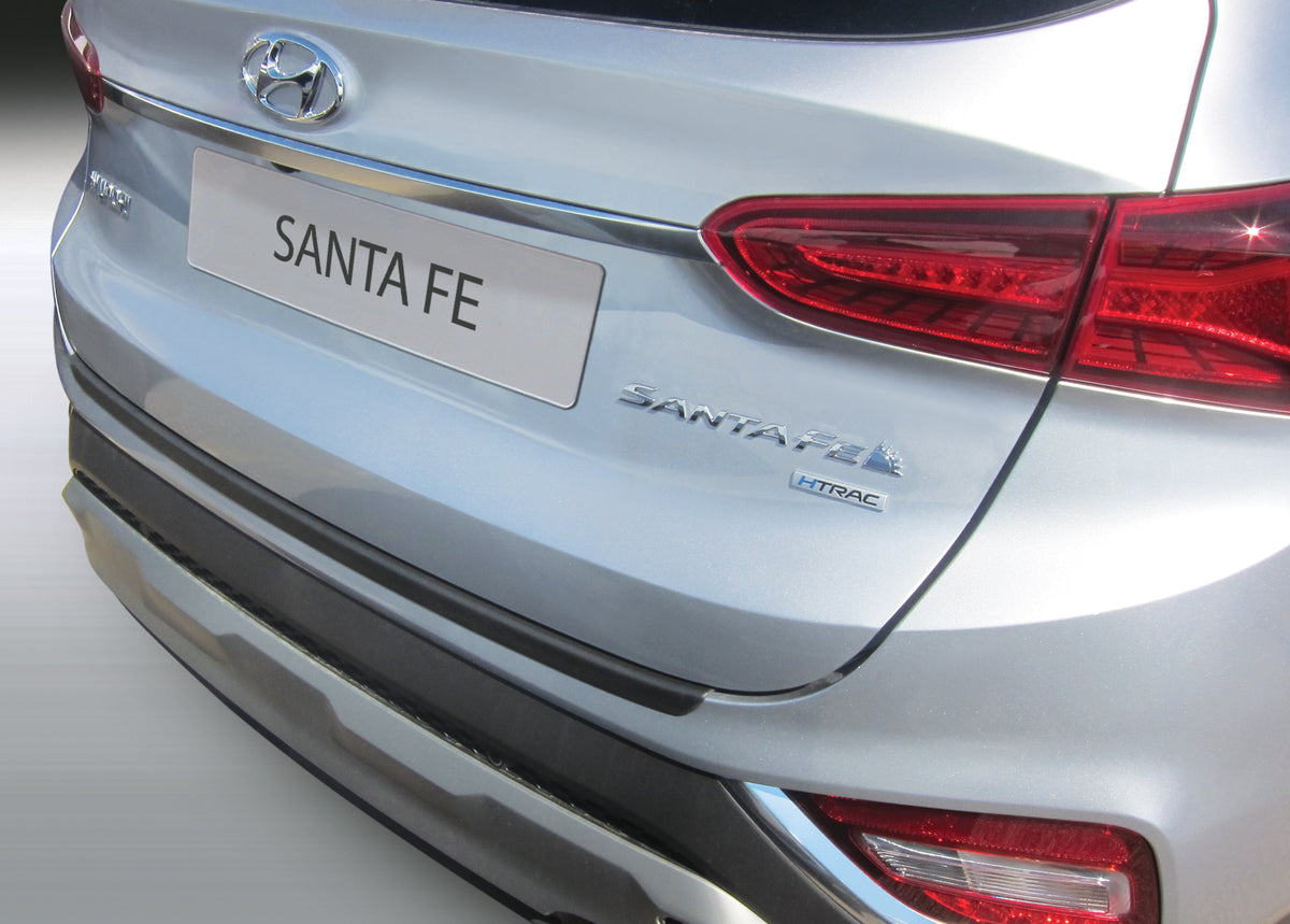 Protector de parachoques trasero Hyundai SANTA FE 2018>
