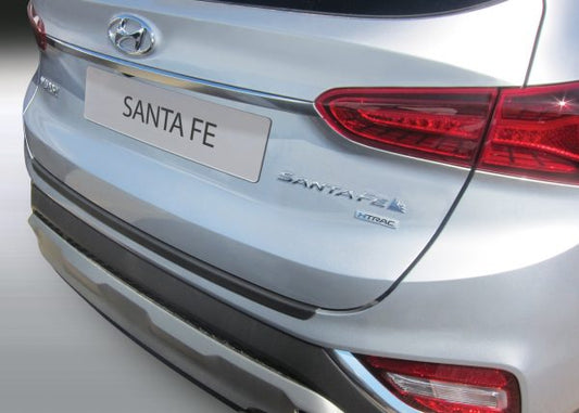 Protector de parachoques trasero Hyundai SANTA FE 2018>