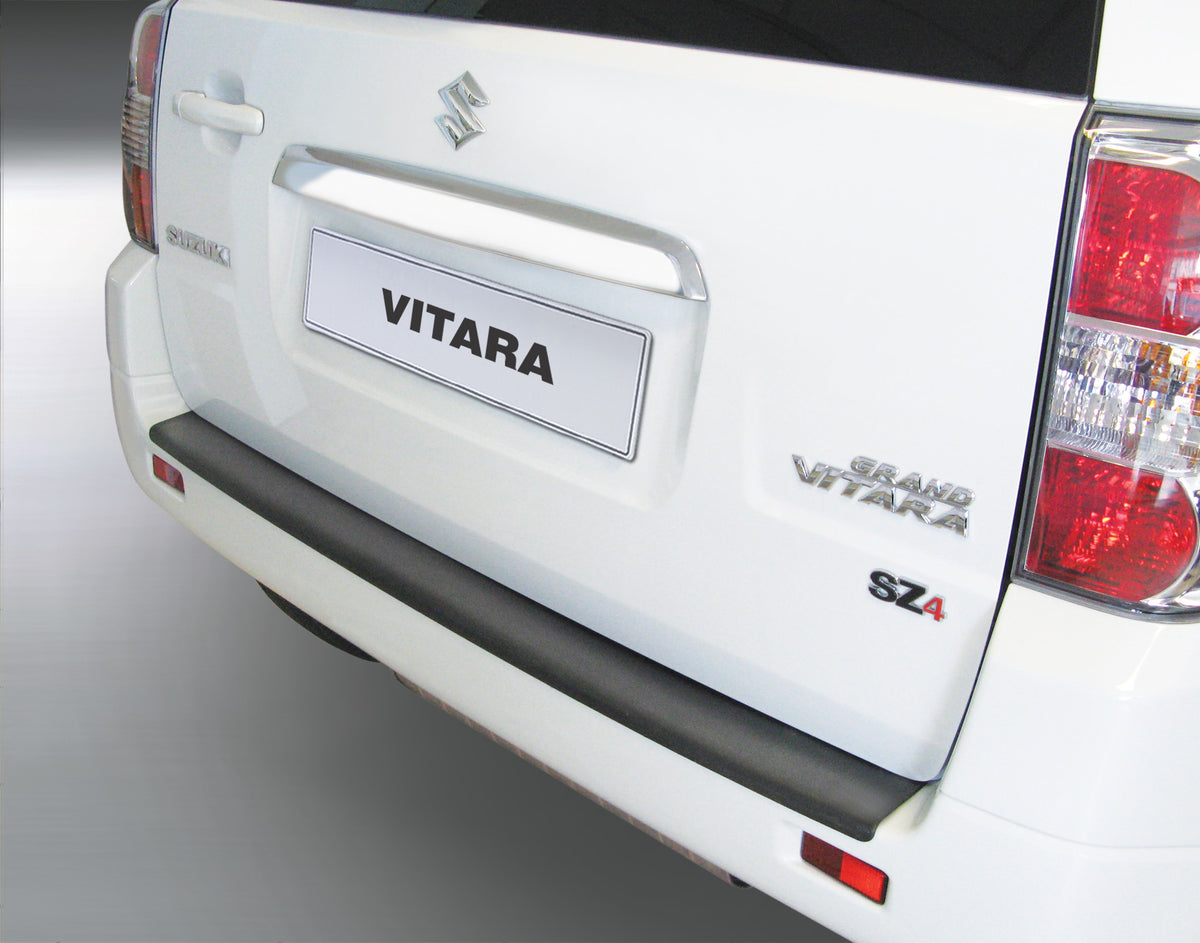 Protector de parachoques trasero Suzuki GRAND VITARA 3/5 DR 6.2010>2.2015 (✘ Llanta de repuesto en portón)