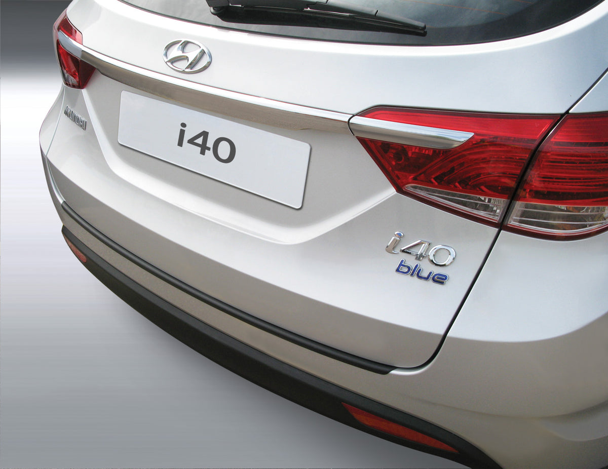 Protector de parachoques trasero Hyundai i40 ESTATE/KOMBI 9.2011>