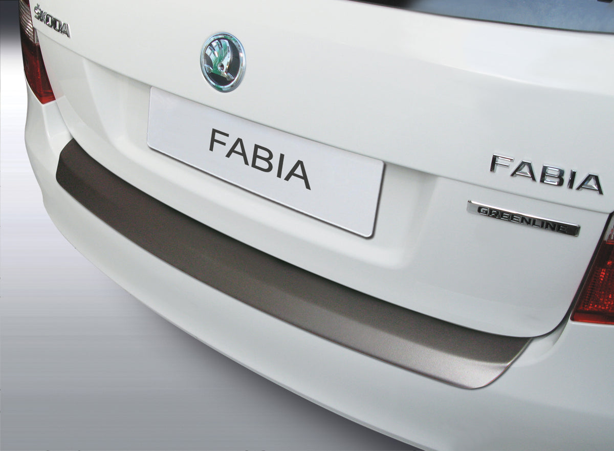 Protector de parachoques trasero Skoda FABIA ESTATE/COMBI MKII 4.2010>1.2015