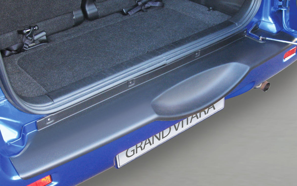 Protector de parachoques trasero Suzuki GRAND VITARA 3/5 DR 9.2005>2.2015 (✔ Llanta de repuesto en portón)