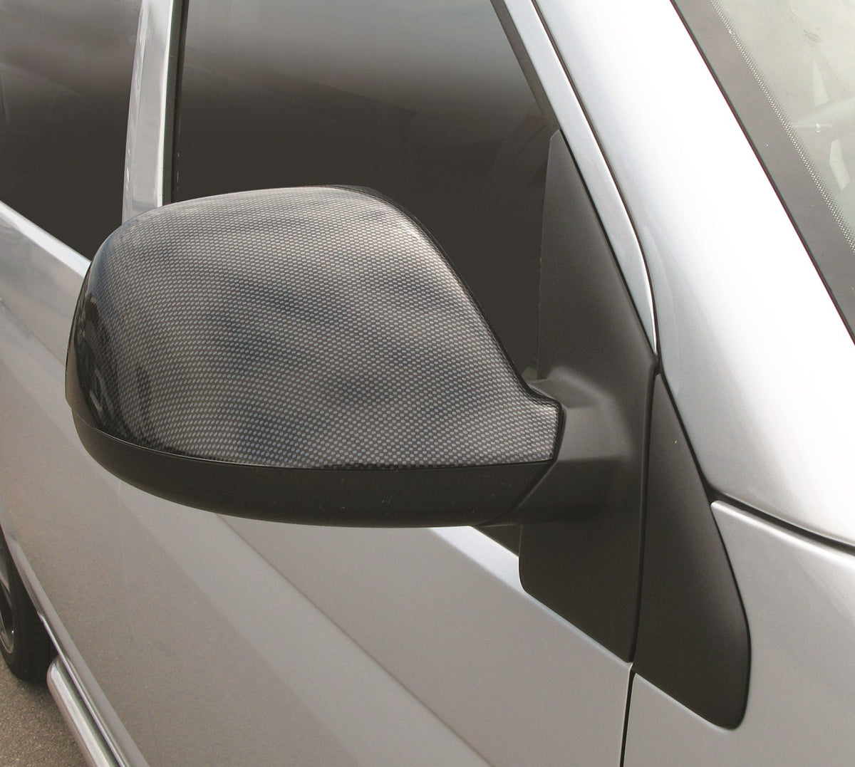 Protector de parachoques trasero VW T5 CARAVELLE/MULTIVAN 6.2012>5.2015 (parachoques pintados)