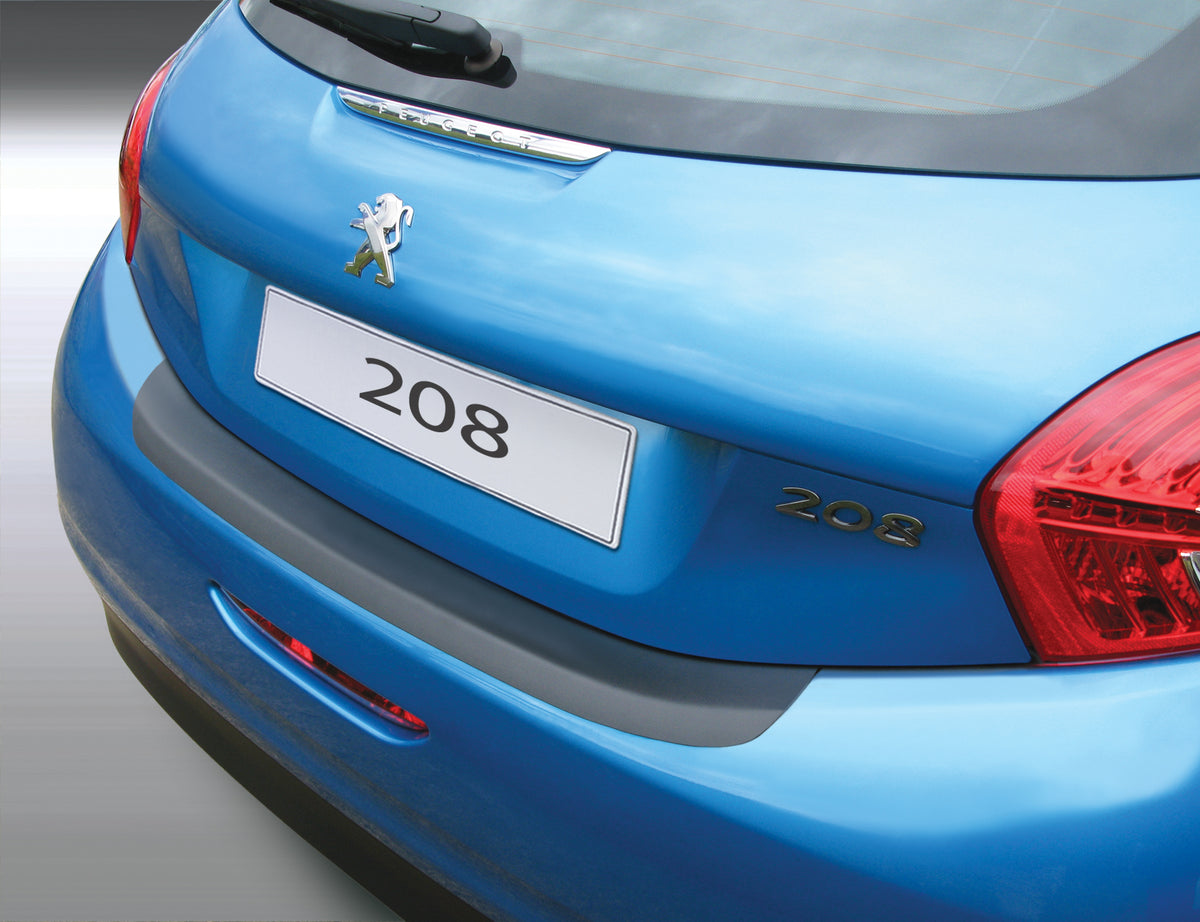 Protector de parachoques trasero Peugeot 208 3/5 DR 4.2012>