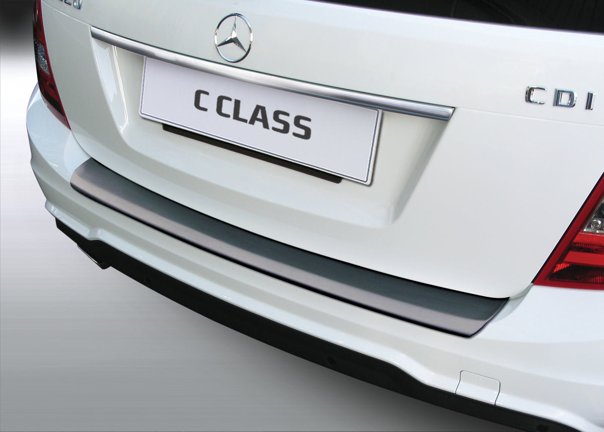 Protector de parachoques trasero Mercedes C CLASS W204T TOURING/KOMBI 6.2011>5.2014