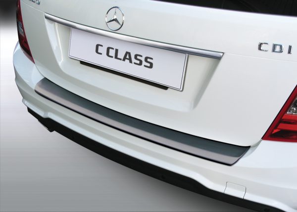 Protector de parachoques trasero Mercedes C CLASS W204T TOURING/KOMBI 6.2011>5.2014