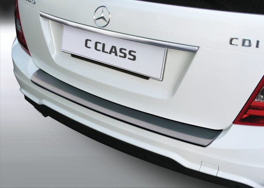 Protector de parachoques trasero Mercedes C CLASS W204T TOURING/KOMBI 6.2011>5.2014