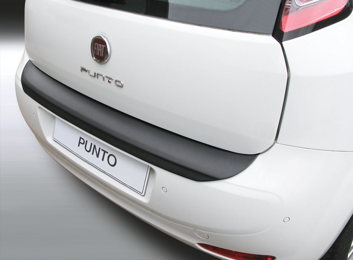 Protector de parachoques trasero Fiat Punto 1.2012>