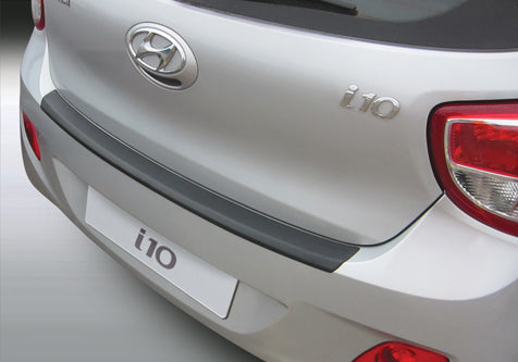Protector de parachoques trasero Hyundai i10A 11.2013>
