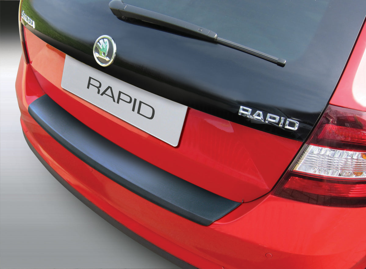 Protector de parachoques trasero Skoda RAPID SPACEBACK 10.2013>