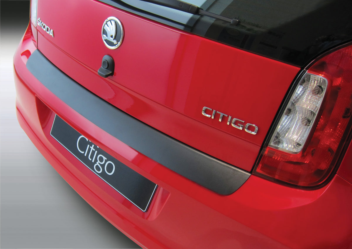 Protector de parachoques trasero Skoda CITIGO 3/5 DR 5.2012>
