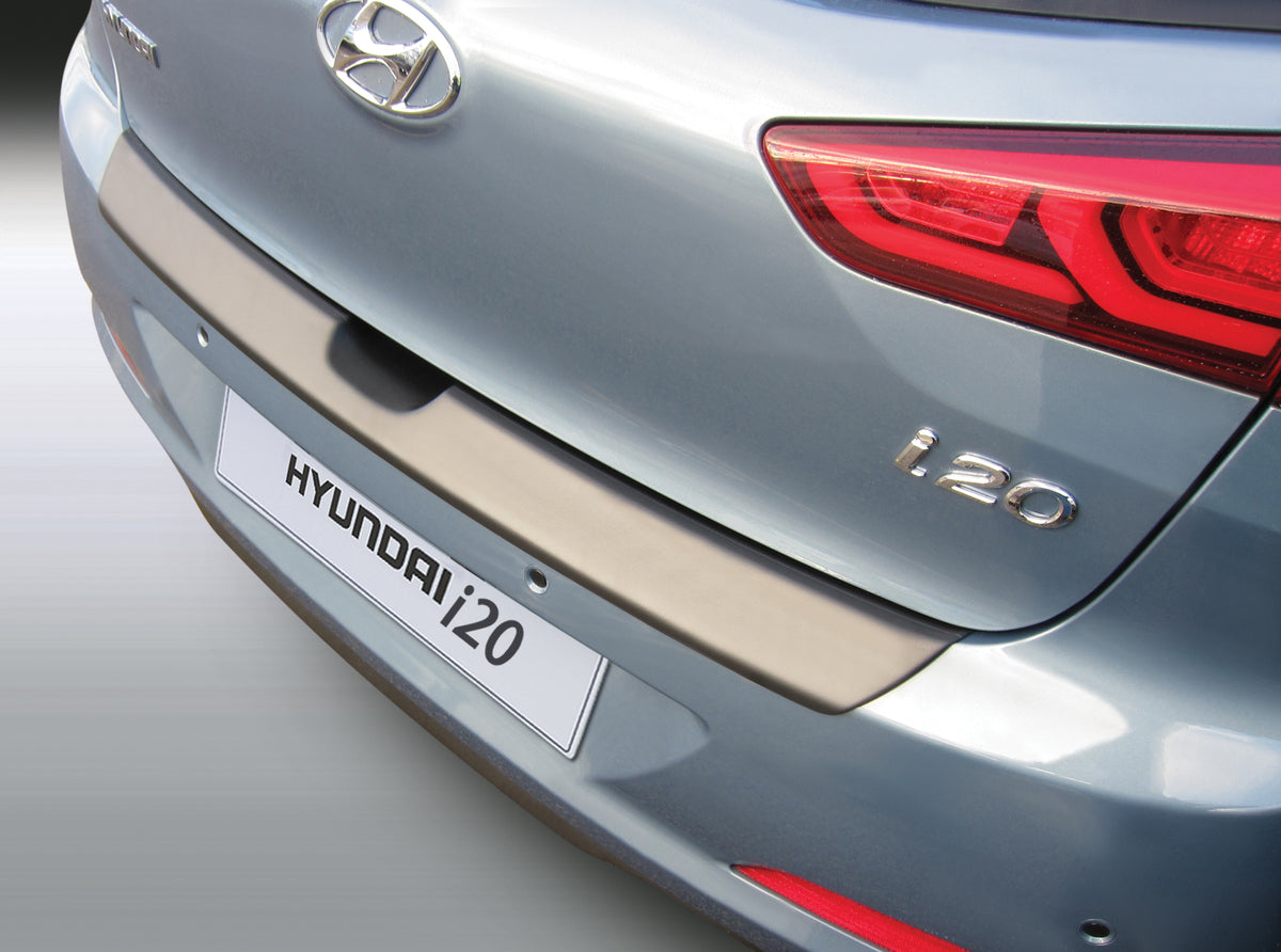 Protector de parachoques trasero Hyundai i20 5 DR 12.2014>