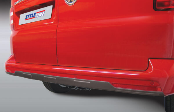 Protector de parachoques trasero VW T6 CARAVELLE/COMBI/MULTIVAN/TRANSPORTER 6.2015> 2xPUERTAS