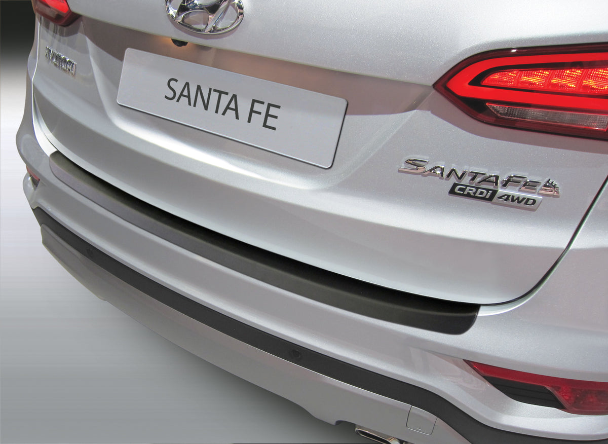 Protector de parachoques trasero Hyundai SANTA FE 11.2015>