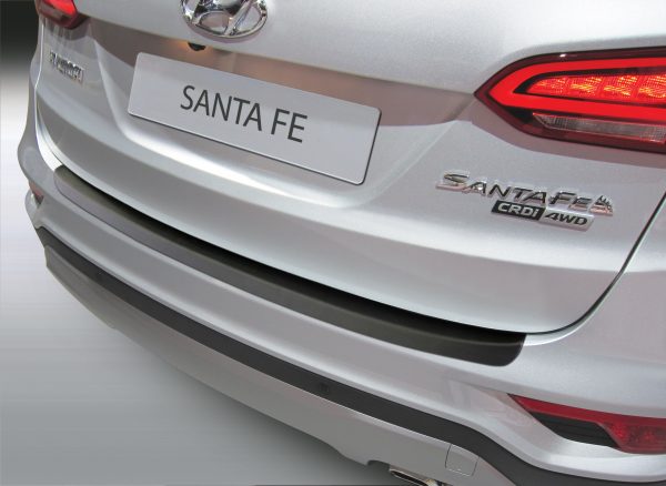 Protector de parachoques trasero Hyundai SANTA FE 11.2015>