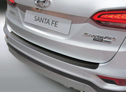 Protector de parachoques trasero Hyundai SANTA FE 11.2015>