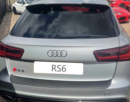 Protector de parachoques trasero Audi RS6 avant / S line 2016