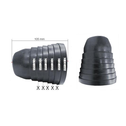 Cubierta antipolvo de fuelle de goma-ICCTUNING