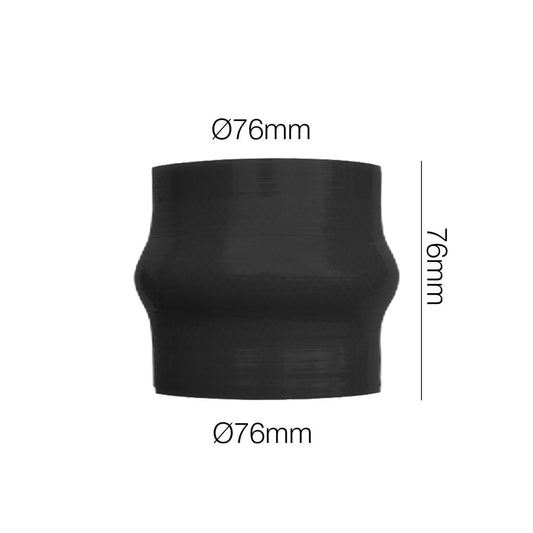 Manguito de fuelle Manitor l.76mm di.76mm-ICCTUNING