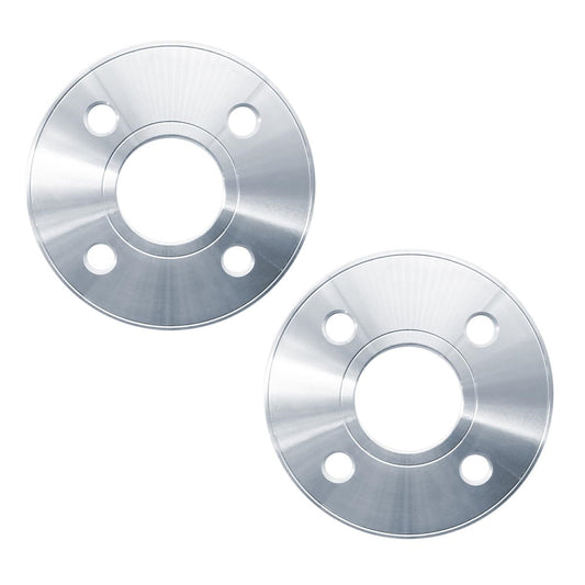 2 espaciadores de aluminio de 5 mm, Piña de volante 4x100, 54,1-ICCTUNING