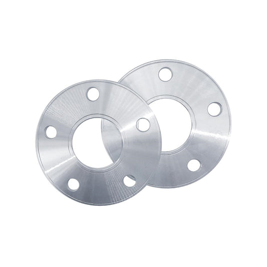 2 espaciadores de aluminio de 5 mm, 5 x 114,3, Piña de volante de 60,1-ICCTUNING