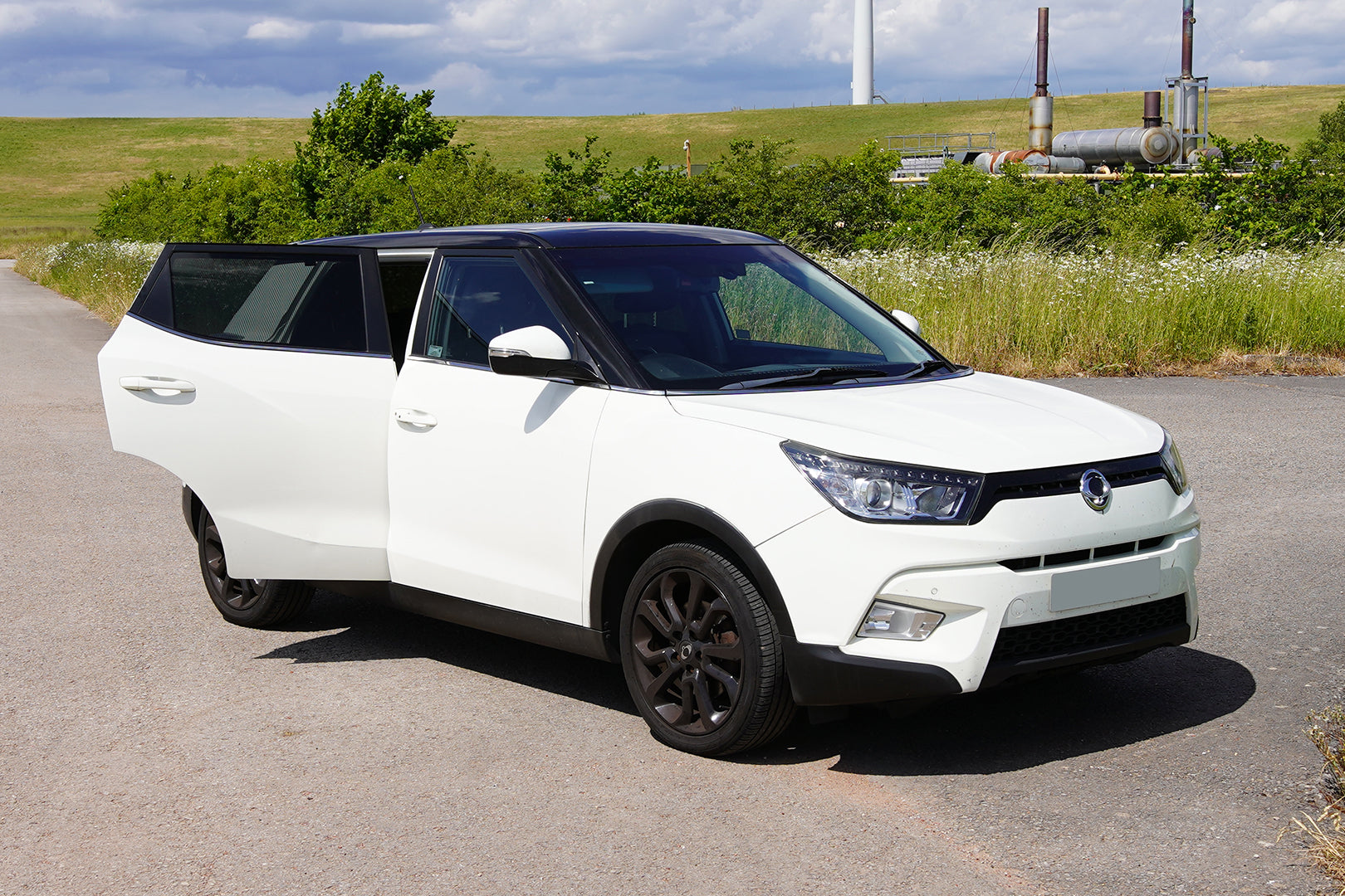 parasoles car shades Ssangyong Tivoli 5 puertas 2015-23-ICCTUNING
