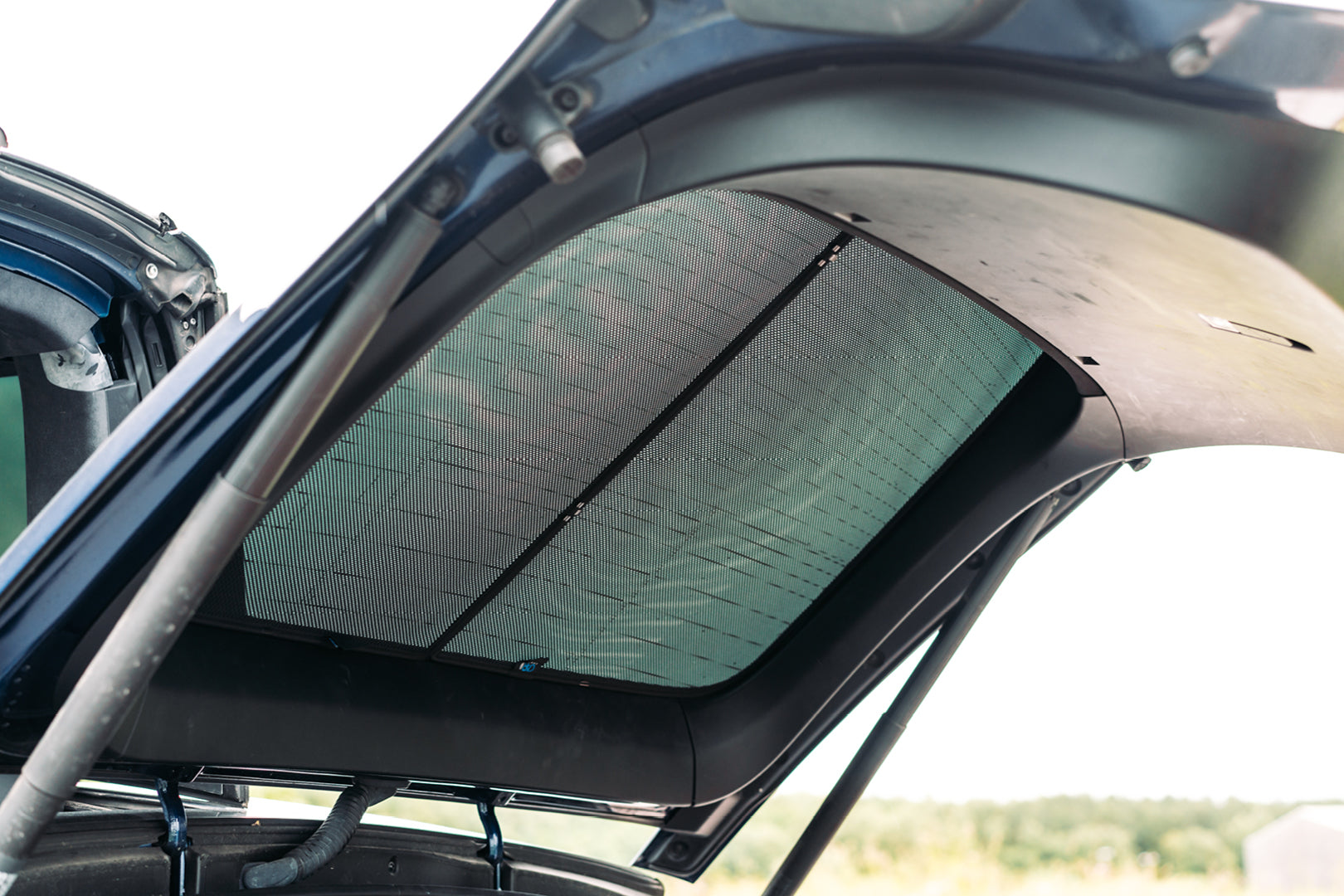 parasoles car shades Tesla Model X 2016->-ICCTUNING