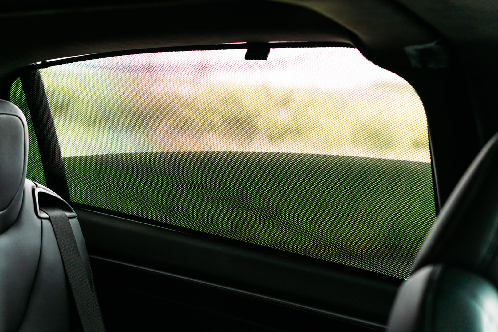 parasoles car shades Tesla Model X 2016->-ICCTUNING