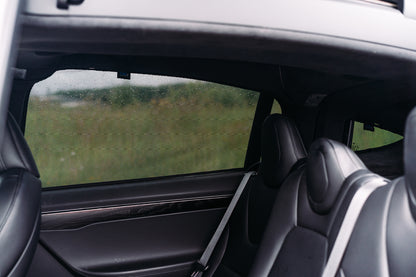 parasoles car shades Tesla Model X 2016->-ICCTUNING