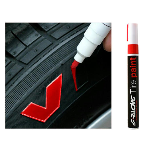 Decoración de neumáticos rojos-ICCTUNING