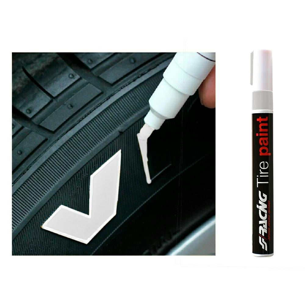 Decoración de neumáticos blancos-ICCTUNING