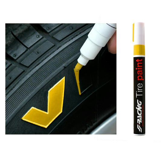 Decoración de neumáticos de color amarillo-ICCTUNING