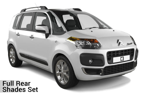 Parasoles - CITROEN C3 2010-2016 Cortinillas Car Shades-ICCTUNING