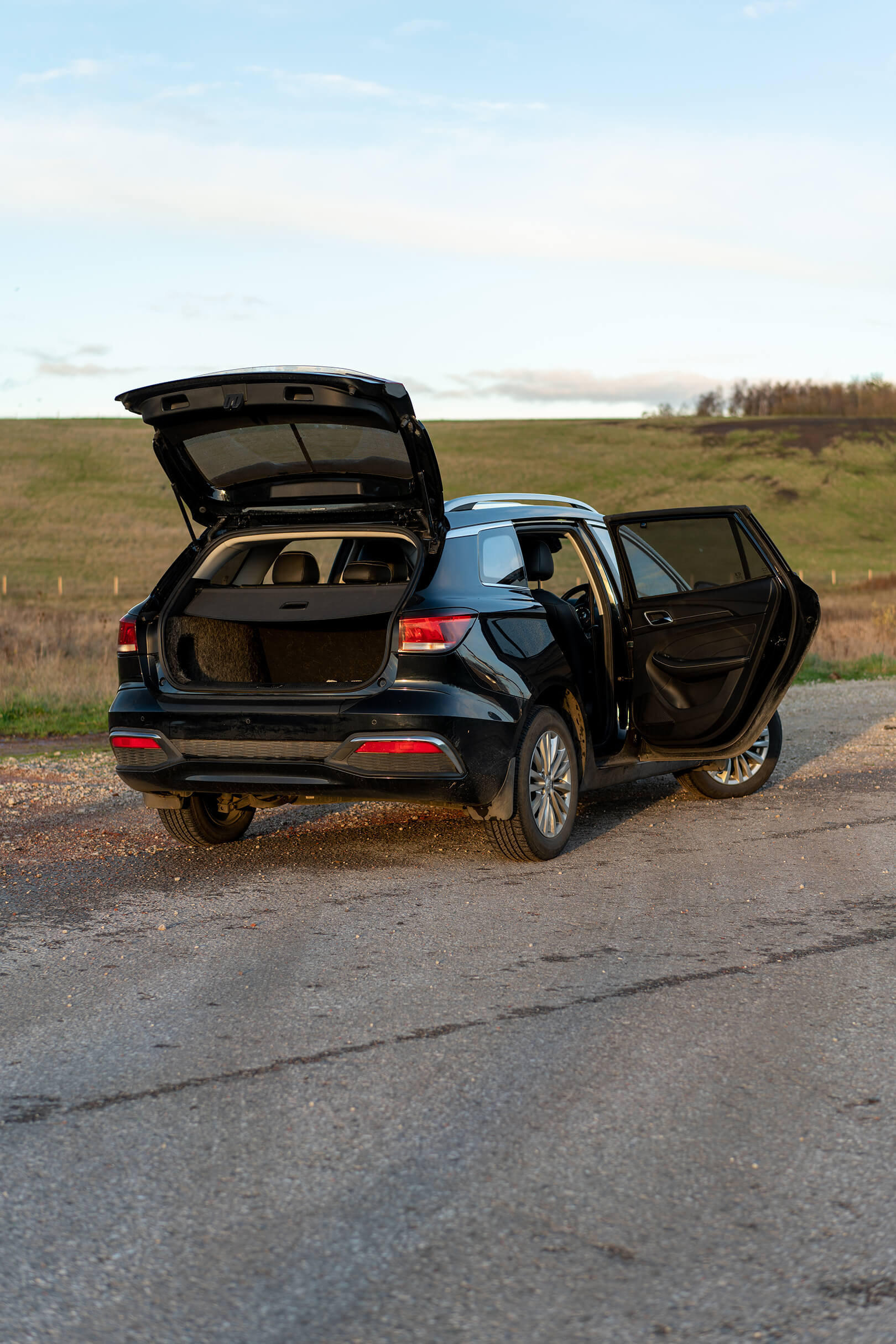 parasoles car shades MG 5EV Ranchera 2020-ICCTUNING