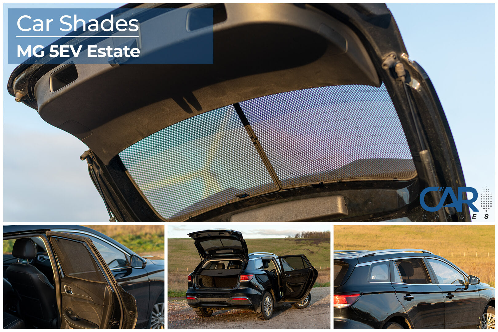 parasoles car shades MG 5EV Ranchera 2020-ICCTUNING