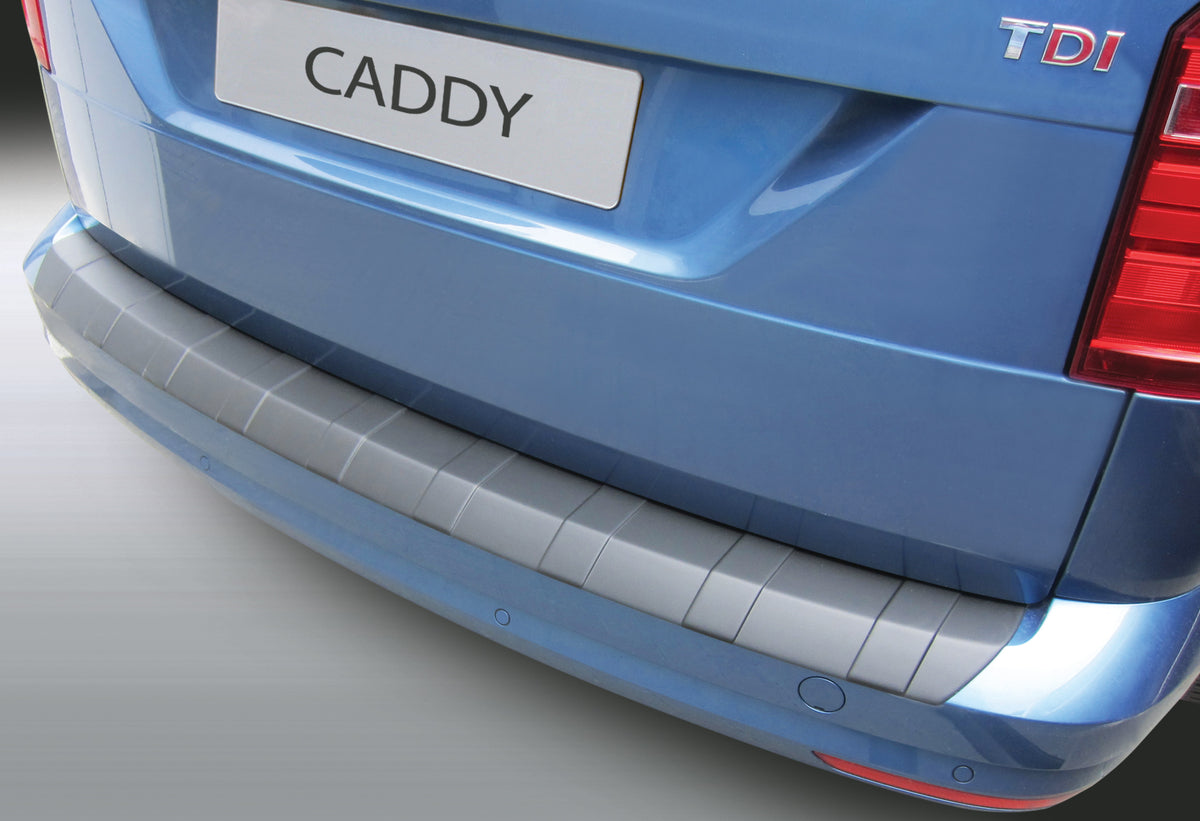 Protector de parachoques trasero Volkswagen Caddy / Caddy Maxi 06.2015-10.2020 texturizado RBP640R