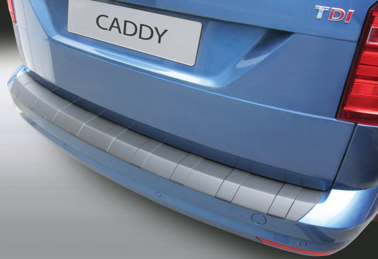 Protector de parachoques trasero Volkswagen Caddy / Caddy Maxi 06.2015-10.2020 texturizado RBP640R