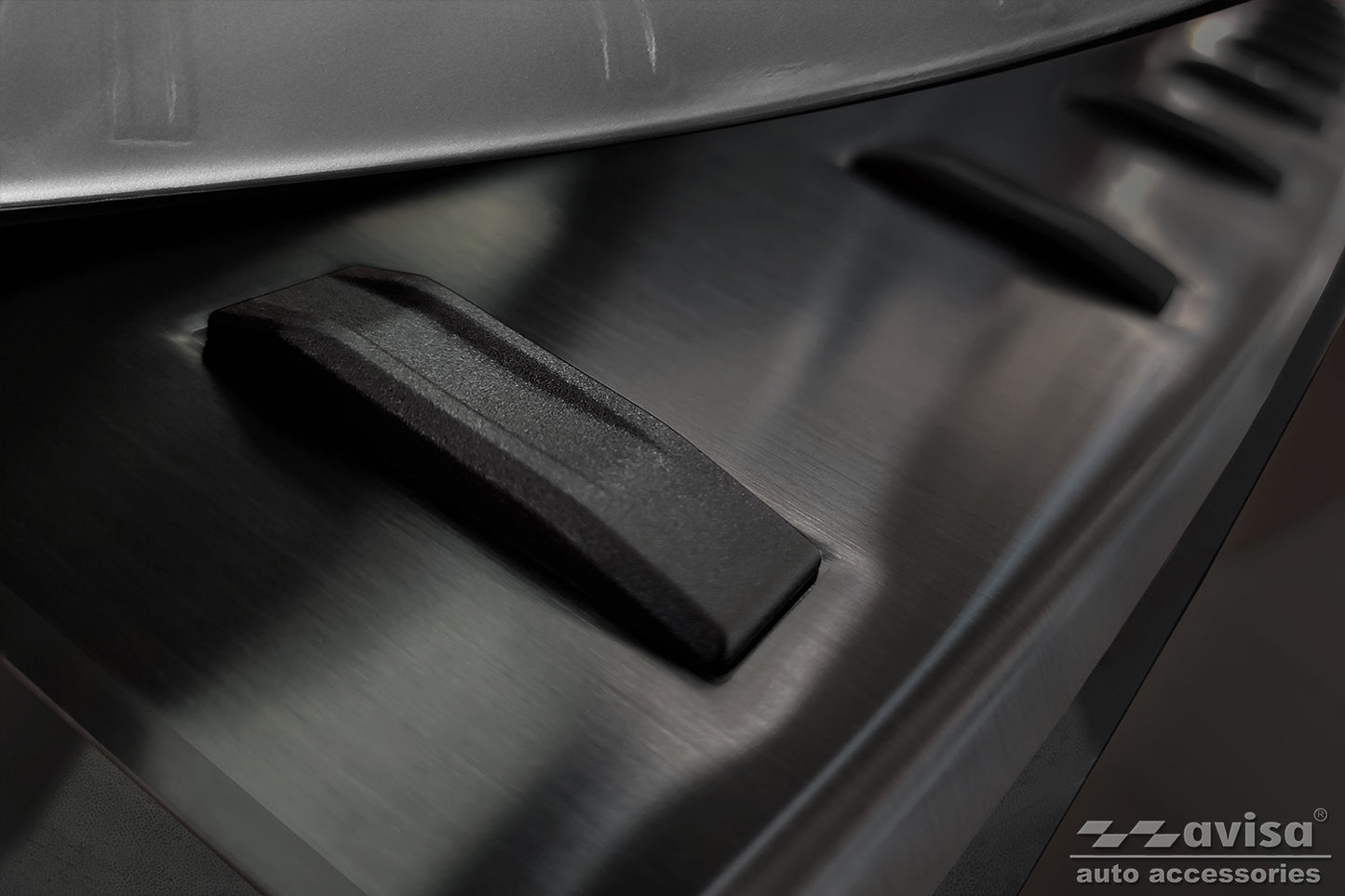 protector de parachoques trasero NEW OPEL VIVARO negro