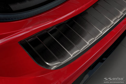 protector de parachoques trasero TOYOTA COROLLA hatchback negro