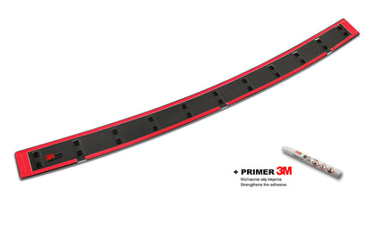 protector de parachoques trasero VW TRANSPORTER T5 Multivan/Caravelle negro