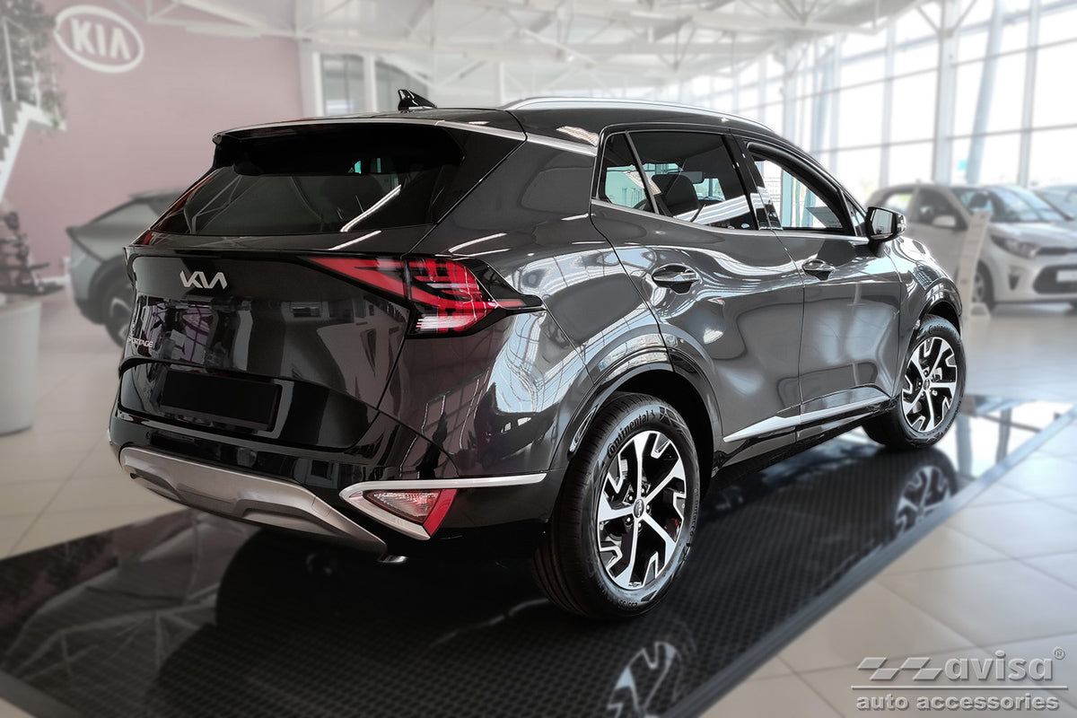 Protector umbral de puertas KIA SPORTAGE negro