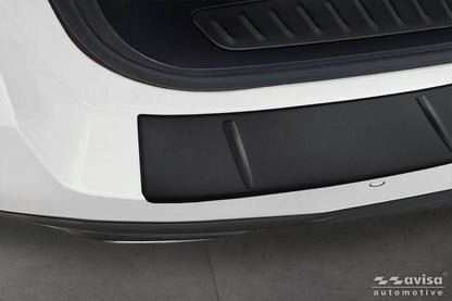 protector de parachoques trasero BMW 5 Touring negro mate