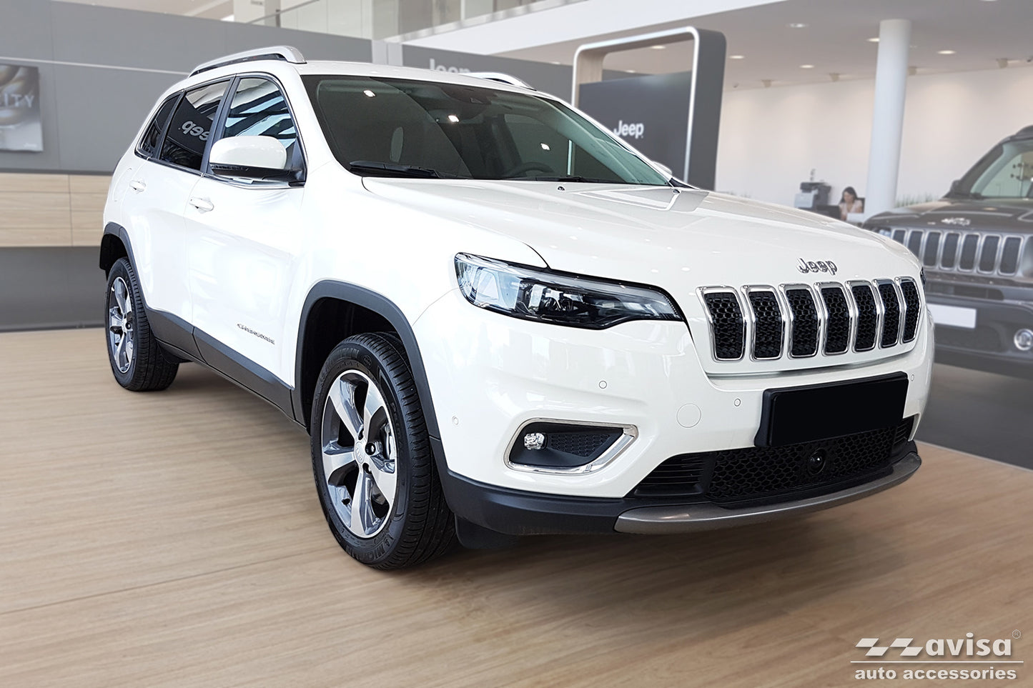 protector de parachoques trasero JEEP CHEROKEE
