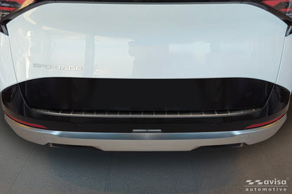 protector de parachoques trasero KIA SPORTAGE negro