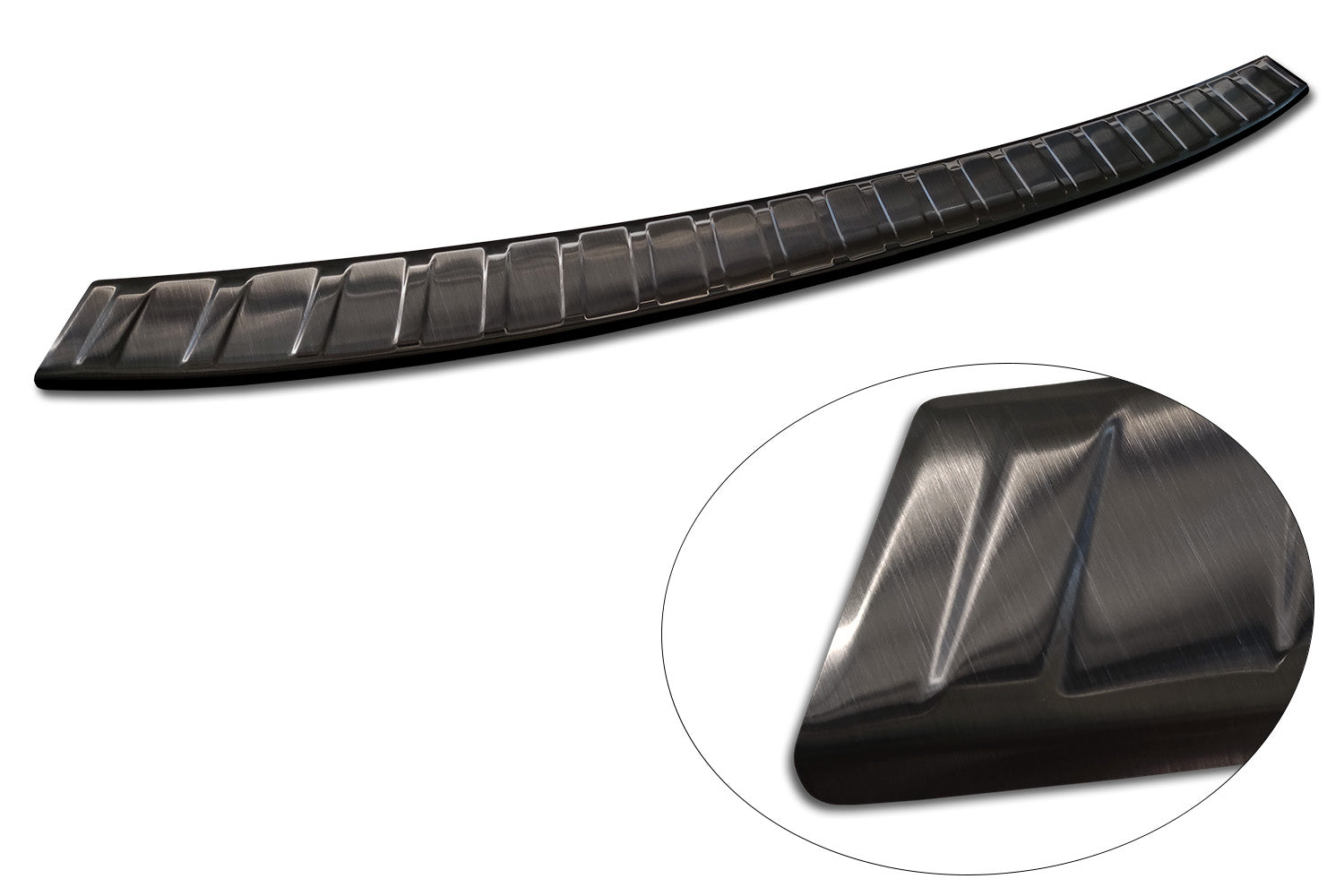 protector de parachoques trasero BMW X3 negro