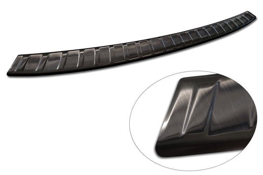 protector de parachoques trasero BMW X3 negro