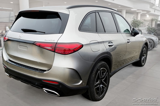 protector de parachoques trasero MERCEDES GLC (X254) negro espejo