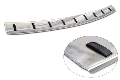 protector de parachoques trasero VW PASSAT B9 VARIANT plata satinado