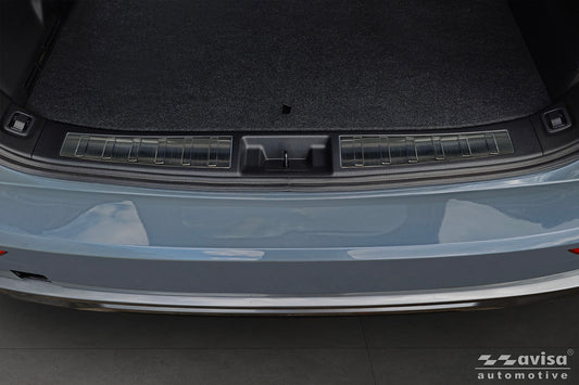 protector de parachoques trasero primerMITSUBISHI OUTLANDER negro