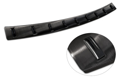 protector de parachoques trasero SEAT LEON (5F) negro